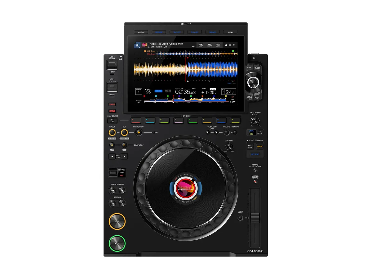 AlphaTheta CDJ-3000X — imagem ilustrativa de referência